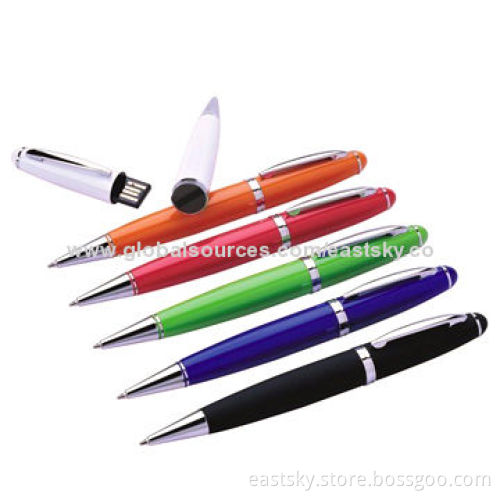 Promotional Pen Shape USB Drive, Wholesale, Logo Imprinting Options, Laser Printing, OEM OrdersNew